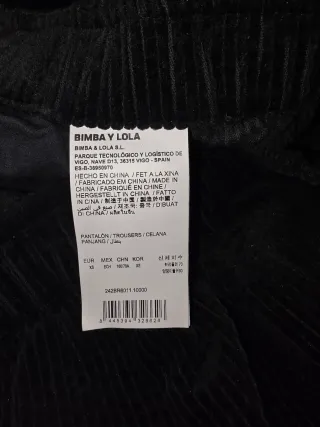 Pantalones Bimba y Lola Marrones