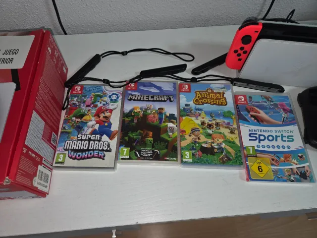 Nintendo Switch OLED Blanca