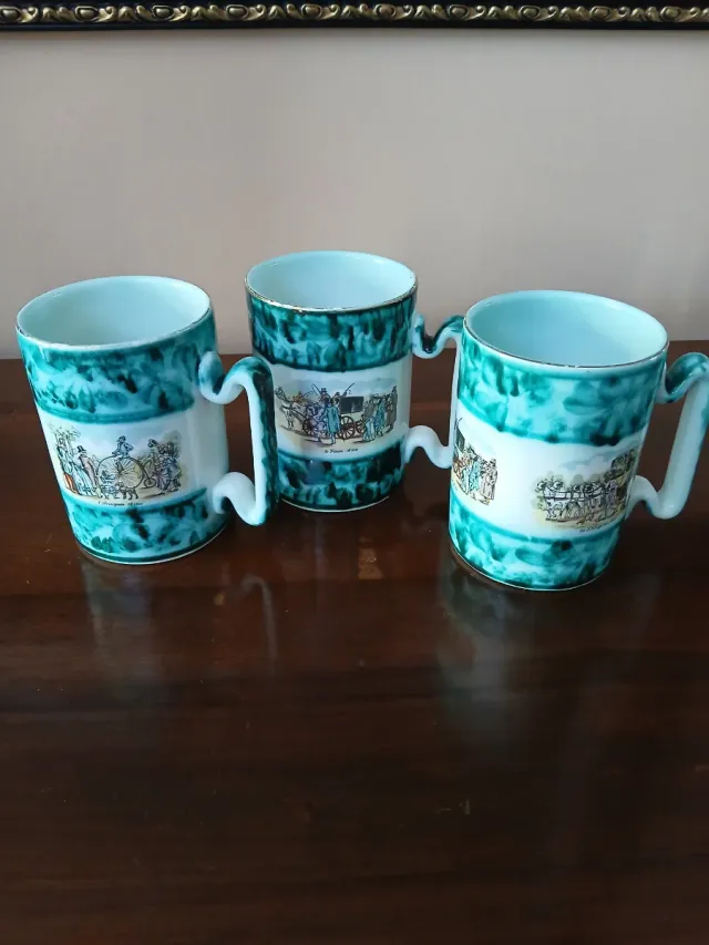 Set 3 boccali birra Golden Series Canada