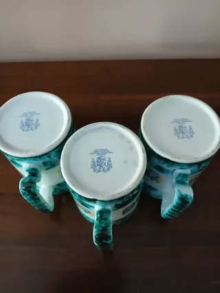 Set 3 boccali birra Golden Series Canada