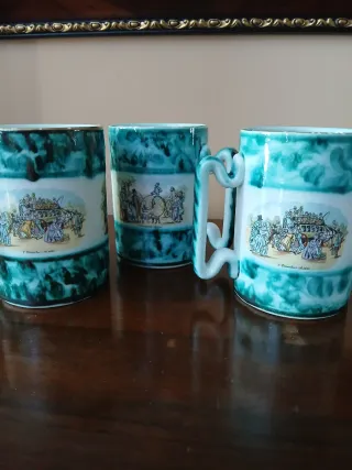 Set 3 boccali birra Golden Series Canada