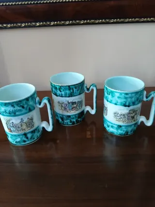 Set 3 boccali birra Golden Series Canada