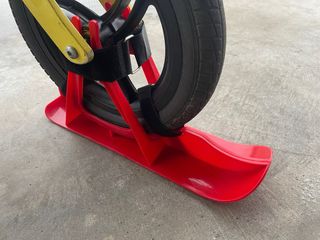 Slitte per bici rosse