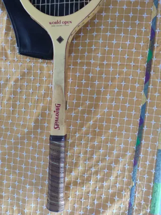 Raqueta Tenis Vintage Spalding World Open