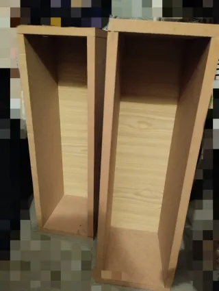 Cajas de aglomerado madera