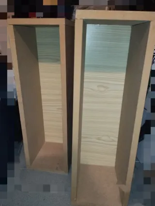 Cajas de aglomerado madera
