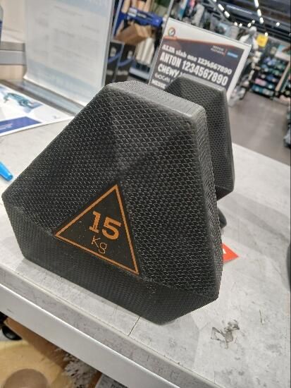 Mancuerna Hexagonal Cross Training/Musculación Hex Dumbbell