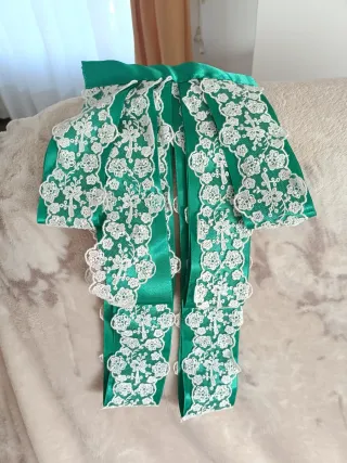 Corpiño Fallera Niña Beige/Blanco Talla S