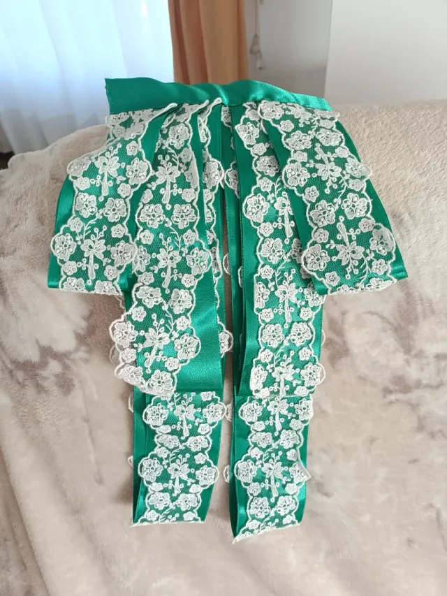 Corpiño Fallera Niña Beige/Blanco Talla S