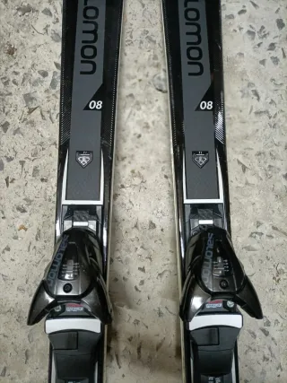 Esquís Salomon S/MAX 08 165 + fijación