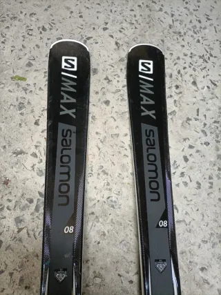 Esquís Salomon S/MAX 08 165 + fijación