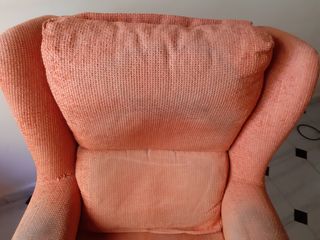 2 Sillones Orejeros Naranja