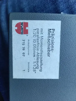 Calibre de precisión Würth