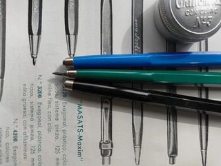 Lote 3 Portaminas Vintage Fila 2007AF Italia