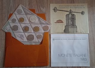 #1467–Serie monete in Lire 1983 Repubblica Italia