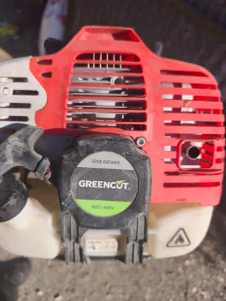 Desbrozadora gasolina con accesorios