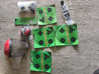 Desbrozadora gasolina con accesorios