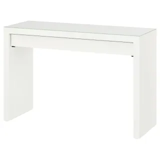 Tocador Ikea Malm Blanco con Cristal