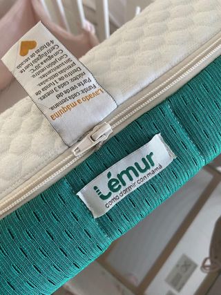 Cuna bebé + colchón Lémur Volana