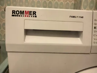 Lavadora ROMMER Family 8kg 1000rpm muy bien estado