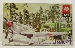Plastik Jakowlew Jak-1 1/72