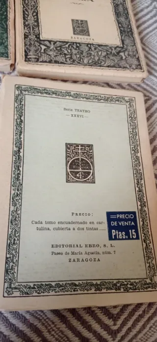 Lote Colección Clásicos Ebro