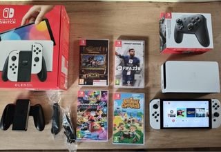 Nintendo Switch OLED Blanca