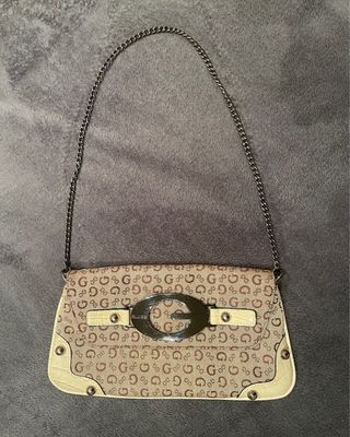 Bolso Guess Mujer Beige y Marrón