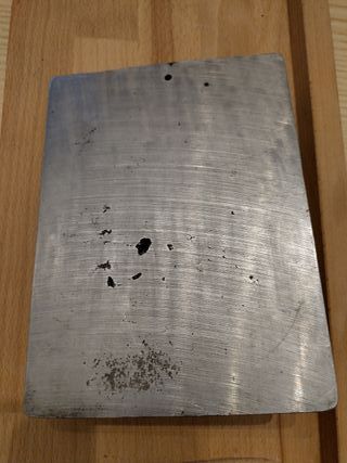 Antico quadretto metallo Gesù Cristo