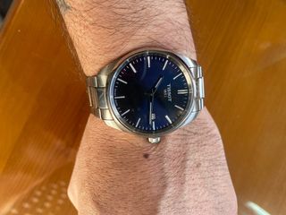 Reloj Tissot Caballero Plateado y Azul