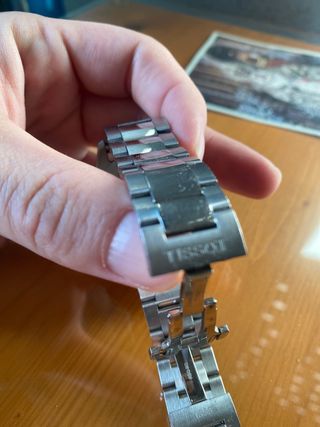 Reloj Tissot Caballero Plateado y Azul