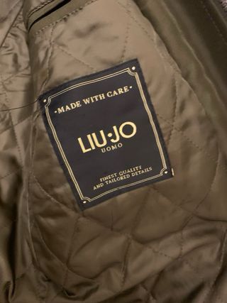 Giaccone 3/4 Liu Jo impermeabile verde oliva