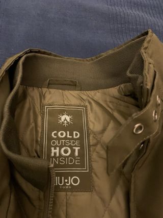 Giaccone 3/4 Liu Jo impermeabile verde oliva