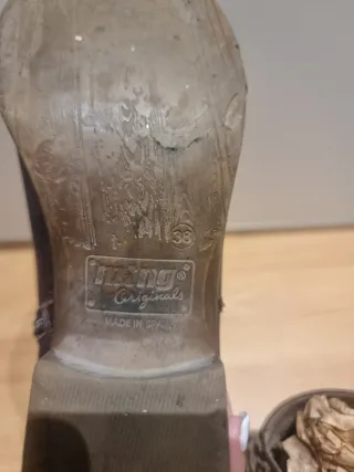 Botines cowboy Mustang animal print