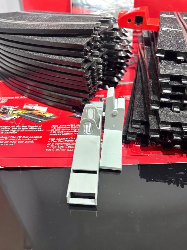 Lote Scalextric c2 gt : Curvas, Rectas y Vallas