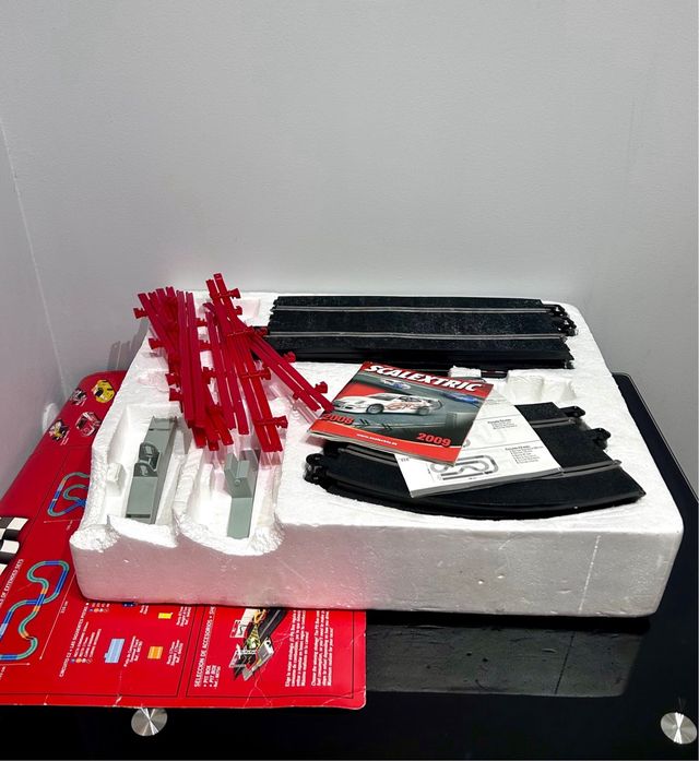 Lote Scalextric c2 gt : Curvas, Rectas y Vallas