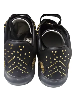 Zapatillas Mujer Negro y Dorado