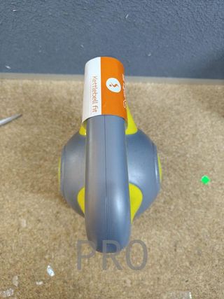 Sveltus - Pesa Rusa para Fitness, Color Amarillo