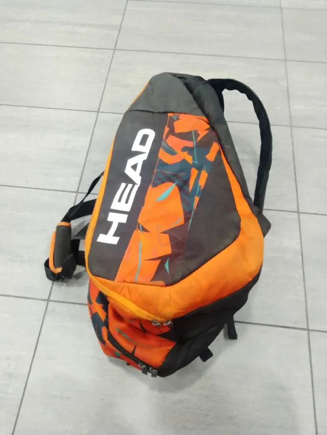 Paletero Head Grande Negro/Naranja