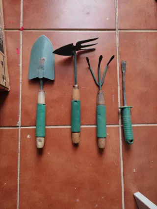 Set de jardinería 4 piezas