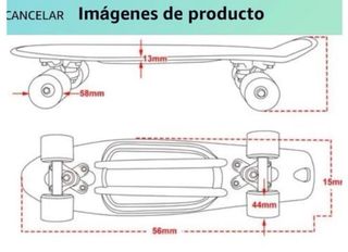 Monopatín niña con bolsa de transporte