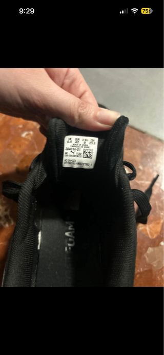 Zapatillas Puma Negras Plataforma