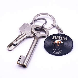 Llavero The Weeknd - Mini Disco Vinilo Retro