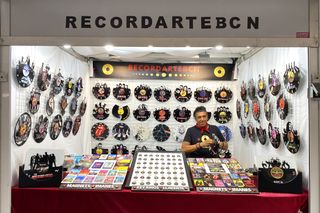 Llavero The Weeknd - Mini Disco Vinilo Retro