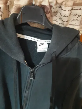 Felpa Nike Crop Donna Nera