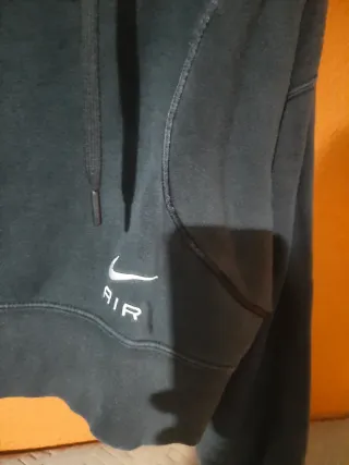 Felpa Nike Crop Donna Nera