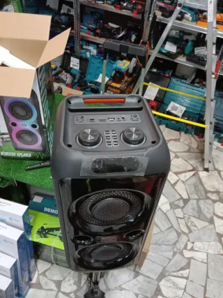 Cassa Bluetooth con asta regolabile