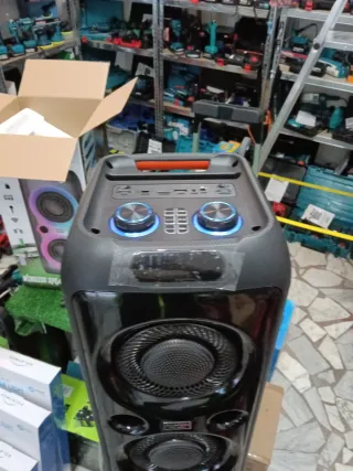 Cassa Bluetooth con asta regolabile