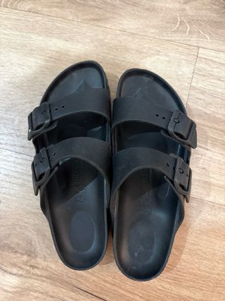 Chanclas Birkenstock Plástico Negro Talla 36