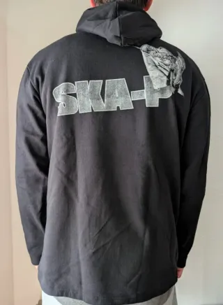 SUDADERA NUEVA CAPUCHA - SKA.P QUE CORRA...  - XL